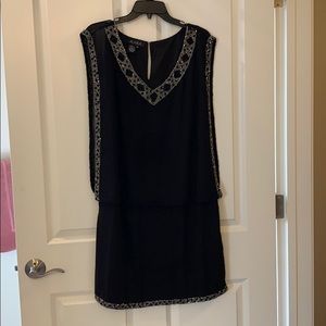 Black cocktail dress